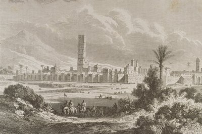 Marrakesch in den 1860er Jahren von French School